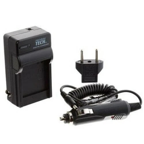 Premium Tech Battery Charger for Canon VIXIA HF M40, HF M41, HF200, HF10 (PT-24)