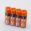 Powerpax SlimLine AA Battery Case Orange