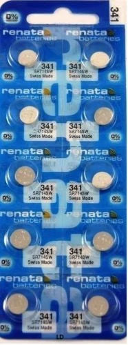 341 RENATA SR714SW 341 V341 D341 Watch Battery Free Shipping Authorized Seller