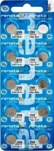 399 RENATA SR927W (2piece) Watch Battery Authorized Seller Free Shipping