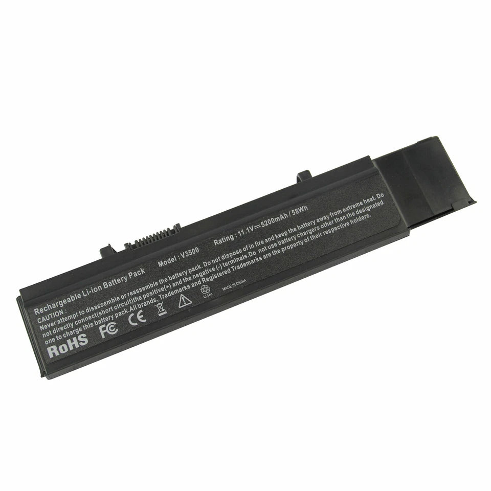 6 Cell Battery for Dell vostro 3400 3500 3700 7FJ92 4JK6R Y5XF9 04D3C Laptop