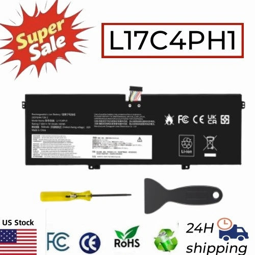 ?L17C4PH1 Battery 60Wh for Lenovo Yoga C930-13IKB C930-13IKB-81EQ 81EQ000HGE US
