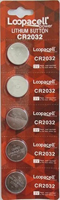 5 Replacement Battery for Cadillac 16259819 Keyless Entry Remote Battery CR2032