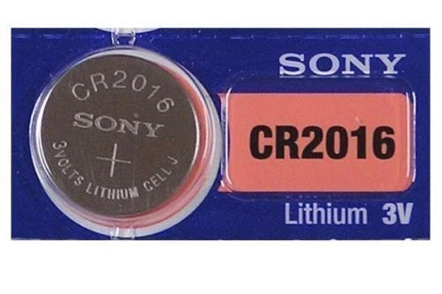 **FRESH NEW** SONY CR 2016 CR2016 DL2016 Lithium Coin Cell Battery 3V Exp 2029