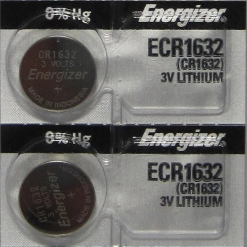ENERGIZER CR1632 1632 LITHIUM BATTERIES 2 Pk