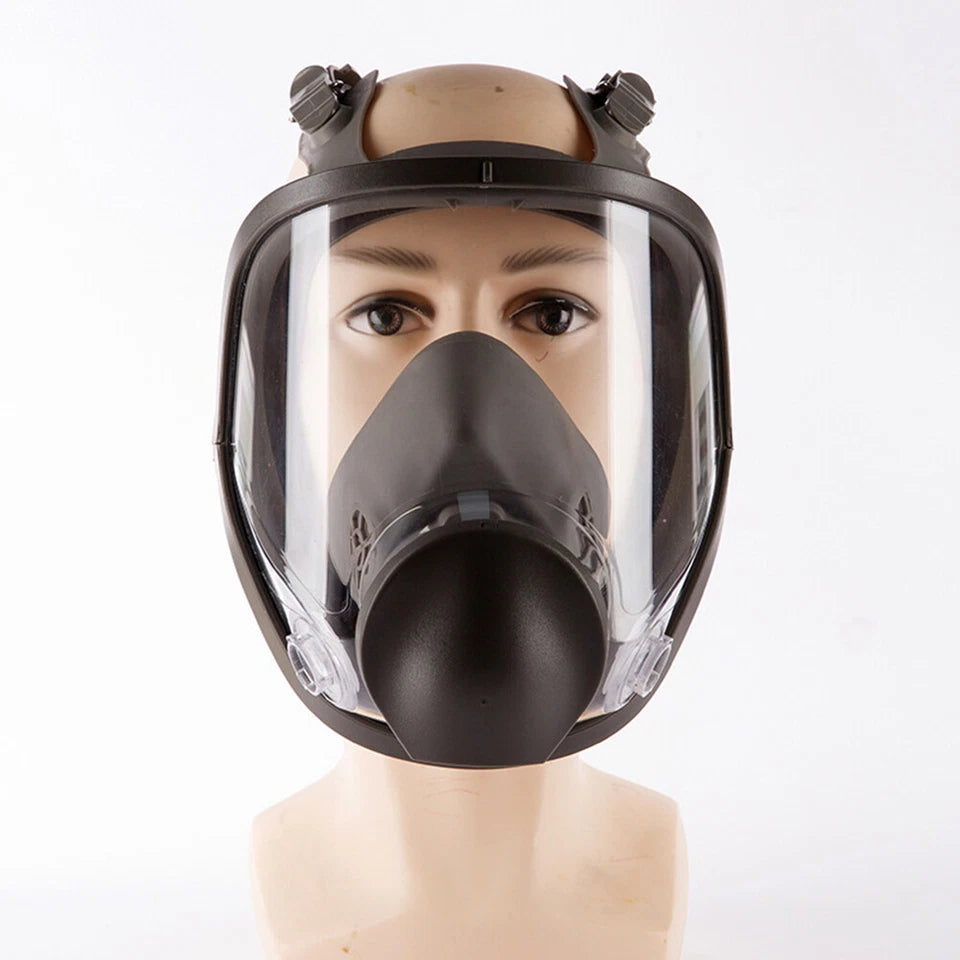 Full Face Gas Mask Painting Spraying Respirator w/Filters Set for 6800 Facepiece