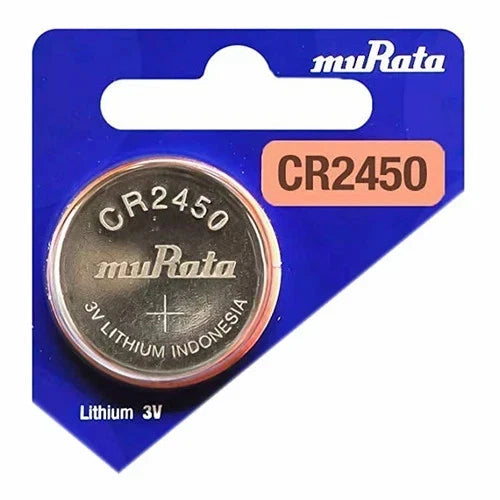 1 pc Murata CR2450 3V Lithium Coin Battery Sony CR 2450 (Expire 2032)