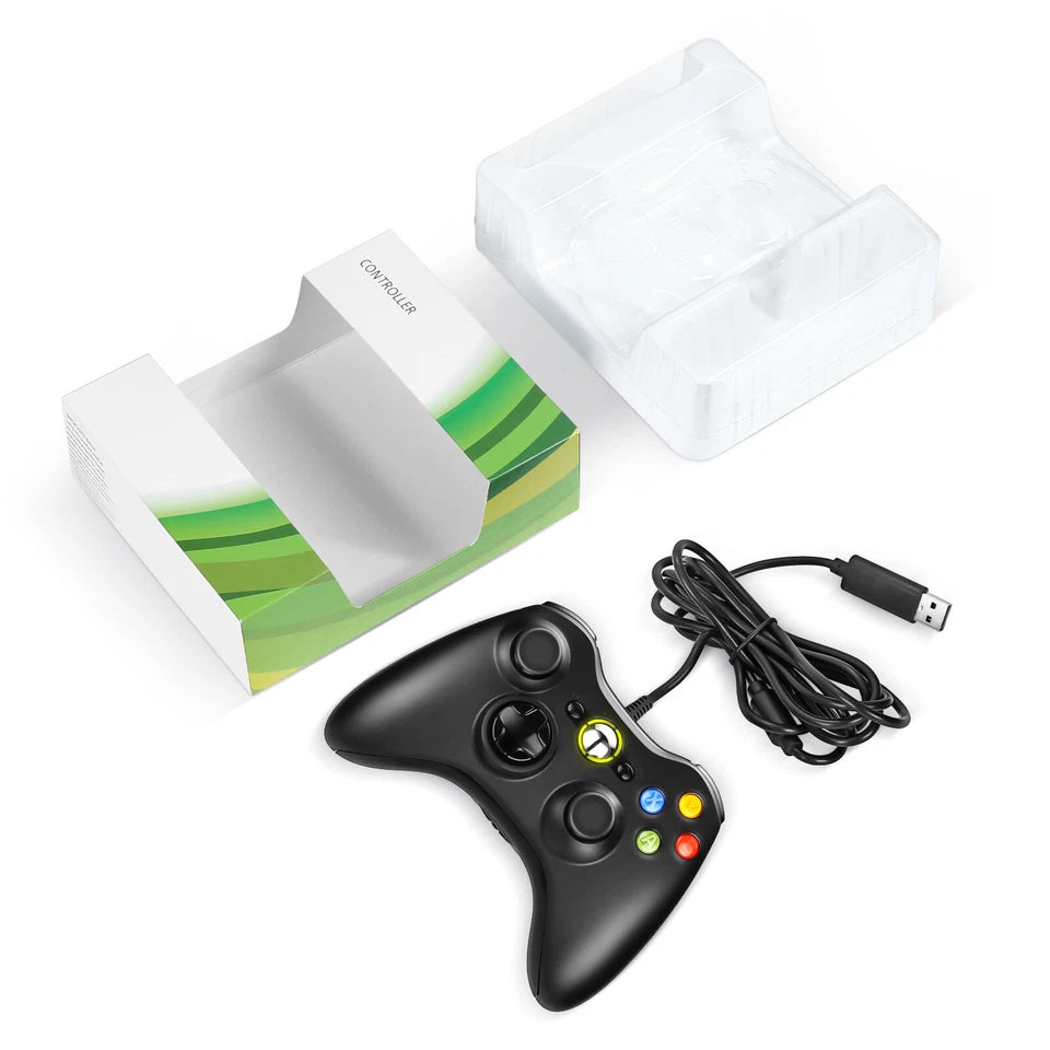 Wired Controller Compatible With Xbox 360 USB / Windows 7 8 10 11 Gamepad For PC