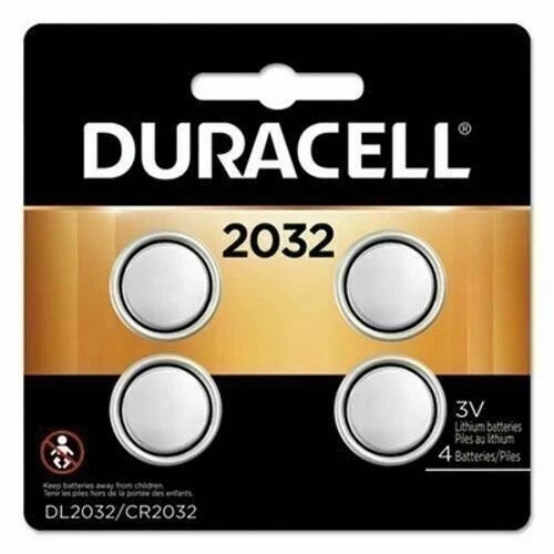 Duracell CR2032 3V Lithium Coin Battery with Child Safety Features FRESH