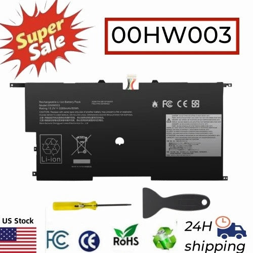 ?NEW 00HW002 00HW003 Battery For LENOVO THINKPAD X1 CARBON Gen 3 2015 Gen 2 2014