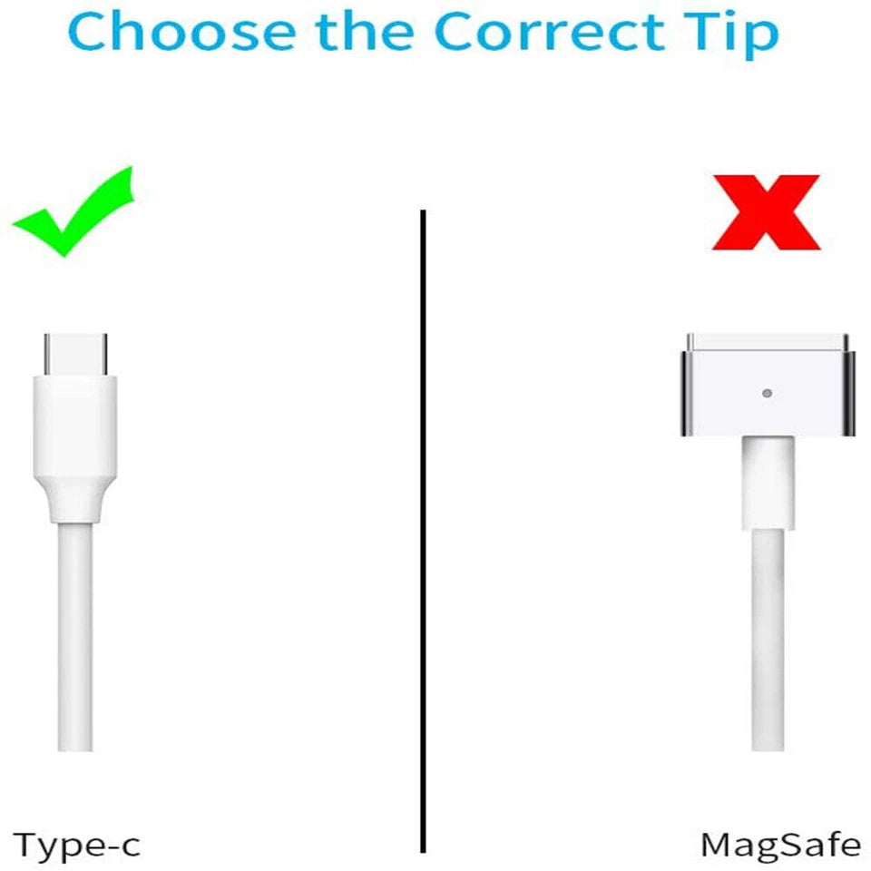 96W USB C Type C for Acer Chromebook Lenovo/HP/Asus/Samsung Power Laptop Charger